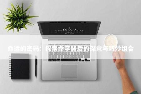 命运的密码：探索命字背后的深意与巧妙组合
