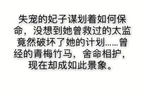 命中注定的妃子:她的名字与命运的故事 命中注定的妃子:她的名字与命运的故事