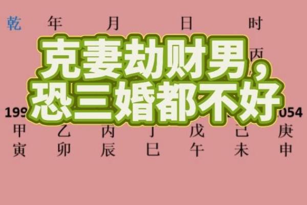 男命劫财多克妻,解读命理中的财与情缘关系 男命劫财多克妻,解读命理中的财与情缘关系