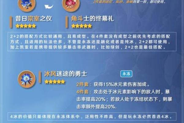 六命北斗主C圣遗物选择及搭配指南:提升输出的最佳组合 六命北斗主C圣遗物选择及搭配指南:提升输出的最佳组合