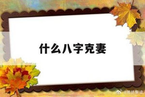 命里克妻的表现与特征:解读命理中的婚姻缘分与伴侣影响 命里克妻的表现与特征:解读命理中的婚姻缘分与伴侣影响