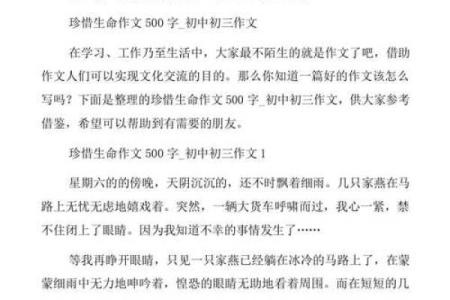 珍惜生命，勇敢追梦——从“命”谈起的心灵启示