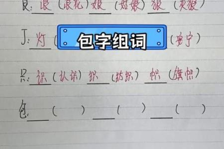 探索汉字魅力：以“命”为核心，组合偏旁创造新词